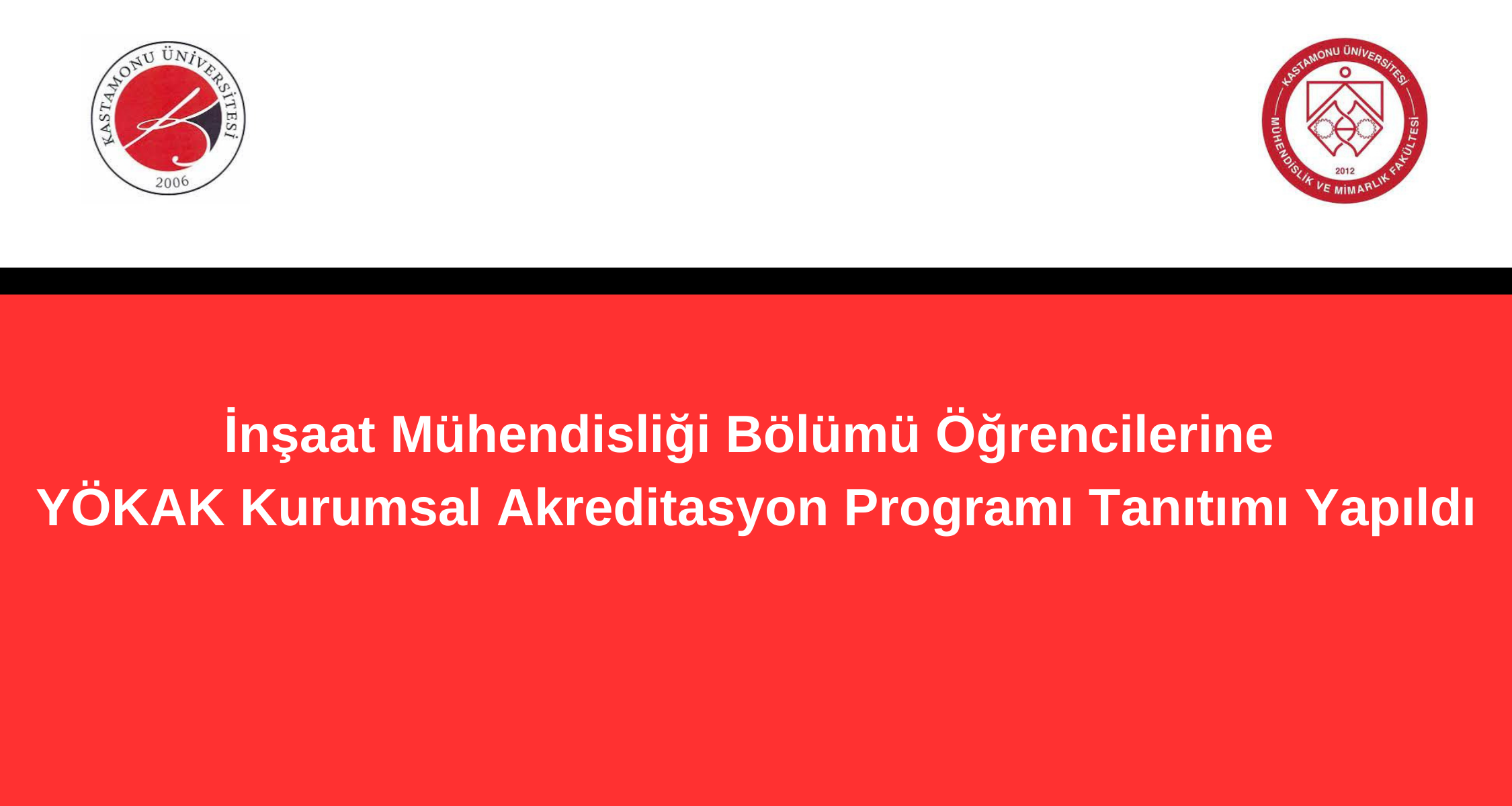 Bölümümüz Öğrencilerine YÖKAK Kurumsal Akreditasyon Programı Tanıtımı 